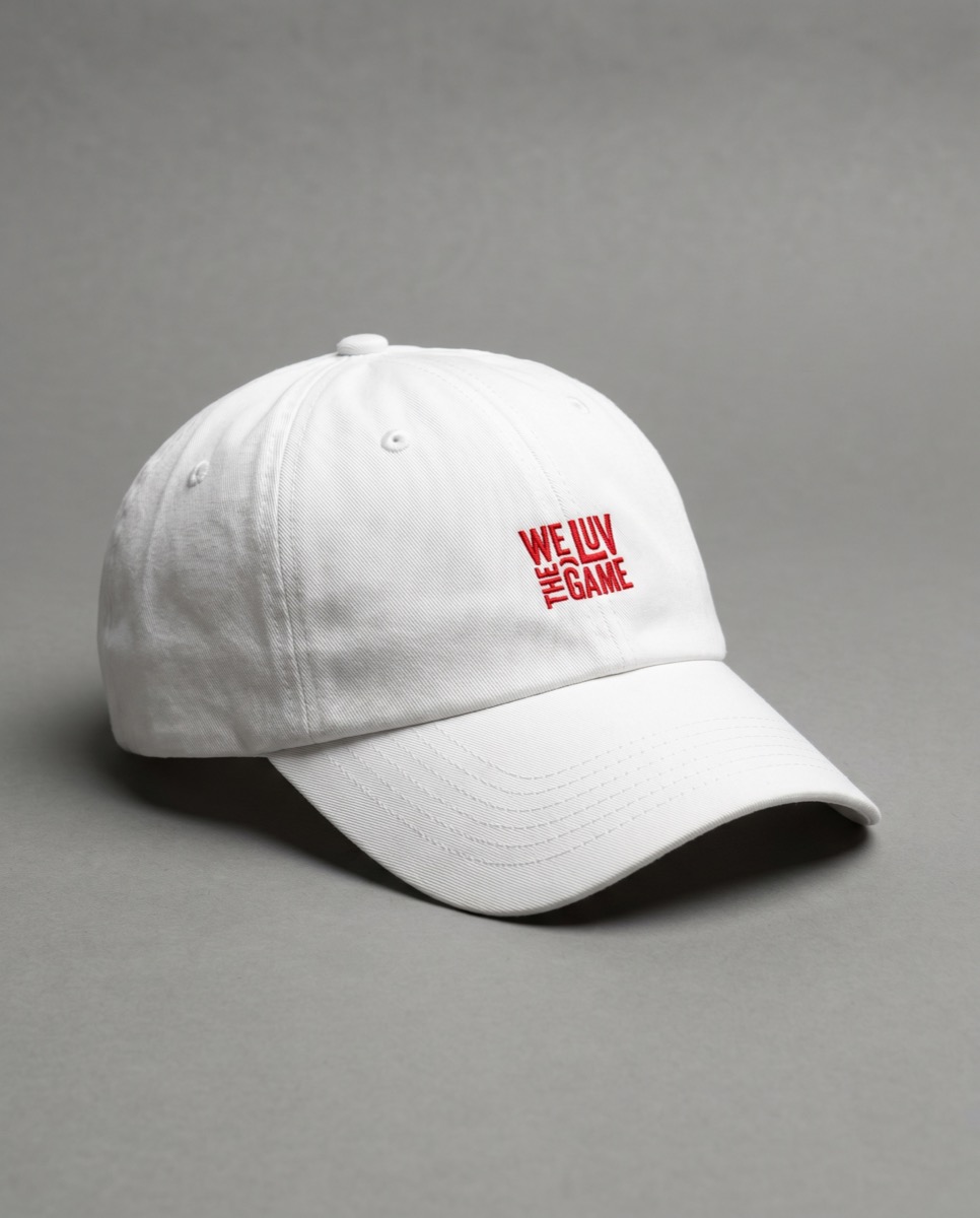 Dad Hat White