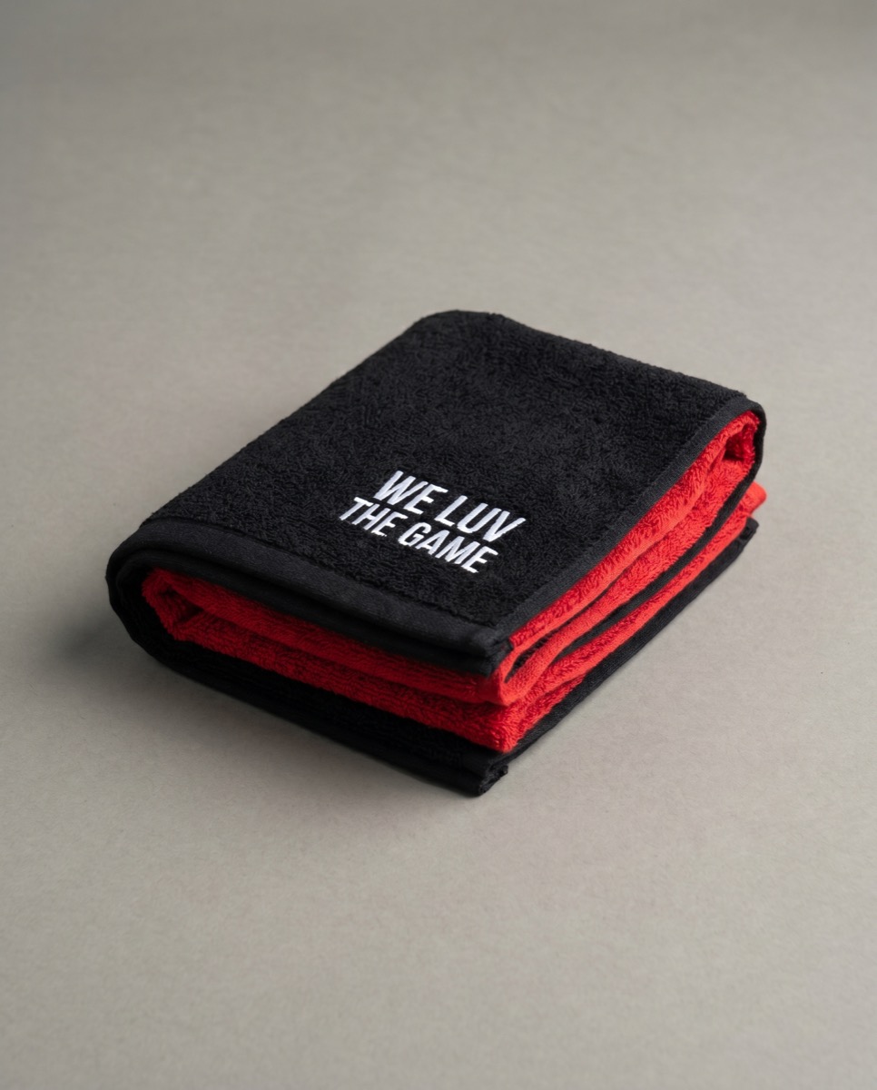 Gym Towel Blackred