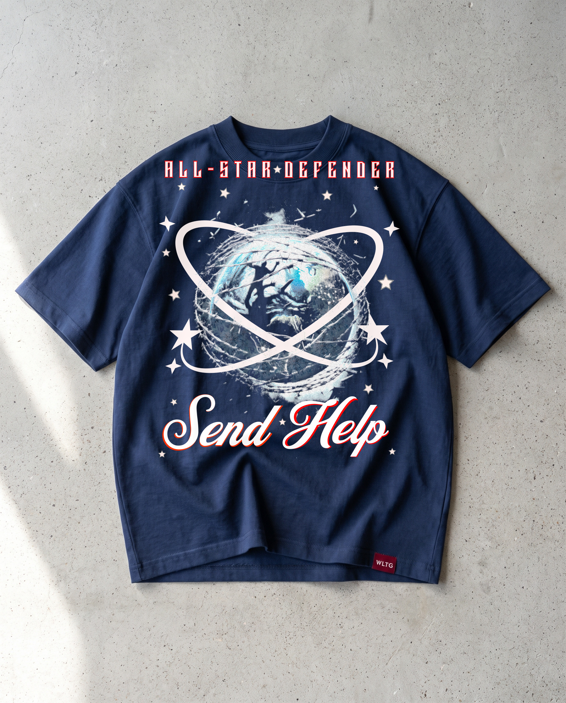 Send Help — Allstar Defender Tee