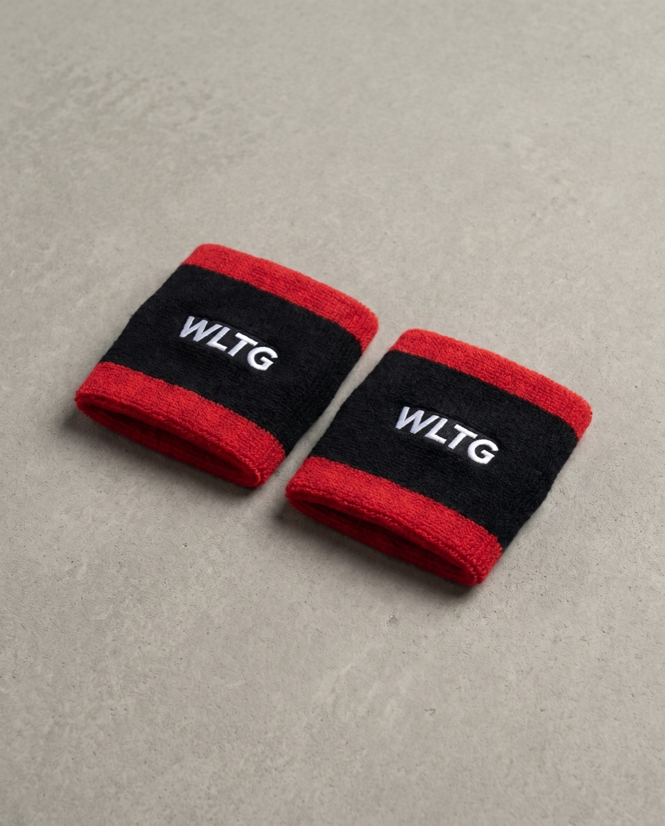 Wristbands Blackred